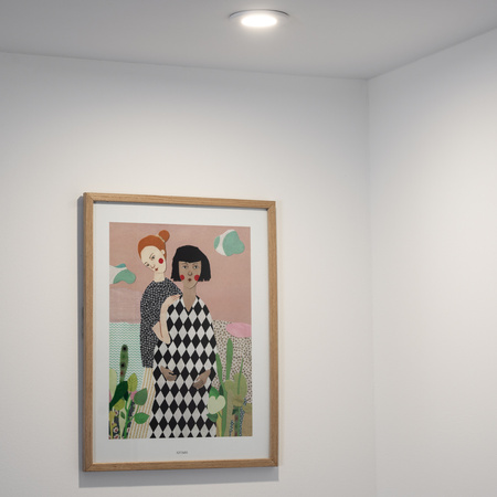 Halogenová Osvětlení Podhledová Koupelnová Hermetická GU10, IP44 Stálá Bílá AQUS LUMILED