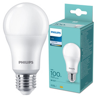 LED žárovka E27 A60 13W = 100W 1521lm 4000K Neutrální 180° Essential Philips