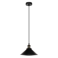Vintage VT-7424 V-TAC závěsná lampa E27 černý odstín
