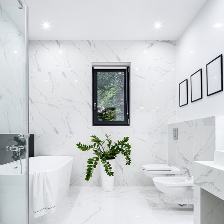 Halogenové zapuštěné bodové svítidlo GU10 Chrome Round Kobi pro zápustnou montáž