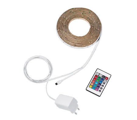 LED pásek RGB 5 m stmívatelný Vícebarevné dálkové ovládání Philips