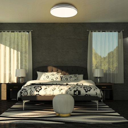 Kulaté LED stropní svítidlo KIRO 18W 4000K 33cm IP44