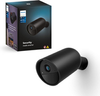 Venkovní kamera Bezpečná bezdrátová černá Noční vidění IP65 PHILIPS HUE WIFI Zigbee