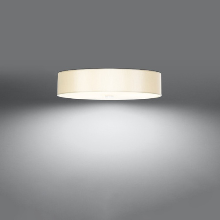 Stropní svítidlo LED SKALA 5xE27 Kulaté svítidlo 60cm Bílá SOLLUX