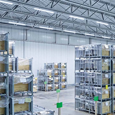 Hermetické Prachotěsné svítidlo 2x T8, G13 IP65 60cm + LED Trubice 9W 6500K LUMILED