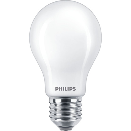 6x LED Žárovka E27 A60 7W = 60W 806lm 2700K Teplá bílá Filament Milky PHILIPS