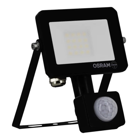 LED reflektor Halogenový venkovní reflektor 10W 3000K 900lm IP65 se senzorem pohybu a soumraku SENSOR FLOODLIGHT LUX OSRAM