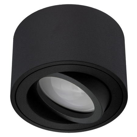 Přisazený HALOGEN Movable AMAT-S Round Black 50mm LUMILED