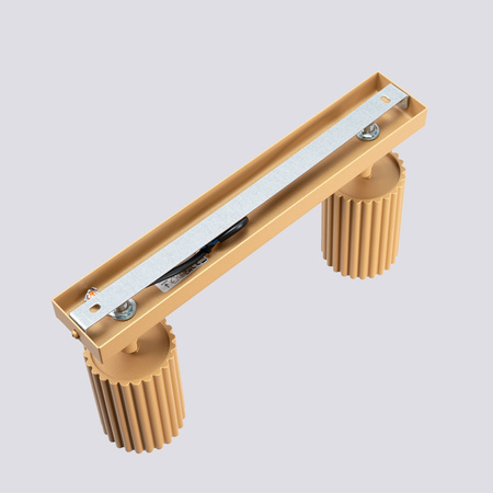 Bodové reflektorové stropní svítidlo Tuba 2x GU10 Gold Carbon Deep Space SL.1561 Sollux