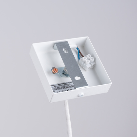 PRYSM 1 G9 Bílá skandinávská stropní závěsná lampa SOLLUX