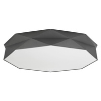 Stropní svítidlo Plafond KANTOOR Round Graphite-White 86cm 15W 6xE27 4223 TK Lighting