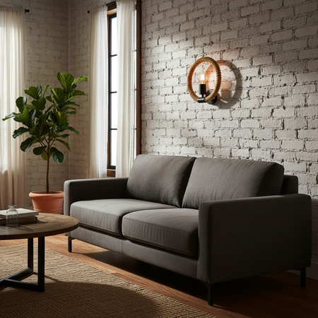 ROPE LINE Loft Arthur nástěnné svítidlo E27 - GOLDLUX (Polux)