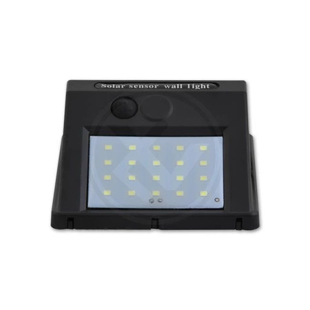 Solární LED reflektor 3W 5500-6000K Cold IP65 Black Twilight senzor