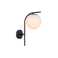 Nástěnné svítidlo E27 Black Modern Ghita 71139 Rabalux