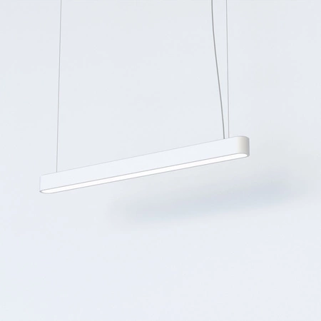 SOFT Závěsné svítidlo 7547 Nowodvorski White 2xLED Tube T8 Ceiling 90x6 Modern