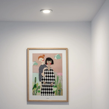 Halogenová Osvětlení Podhledová Koupelnová Hermetická GU10, IP44 Stálá Chrom AQUS LUMILED