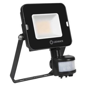 Reflektor LED 20W 1800lm 3000K IP65 Černá se senzorem pohybu a soumraku LEDVANCE COMPACT V