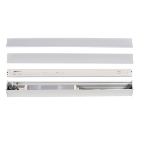 Stropní LED svítidlo 26W 120cm 3550lm 4000K neutrální bílá 95° IP54 Povrchová montáž bílé Kanlux