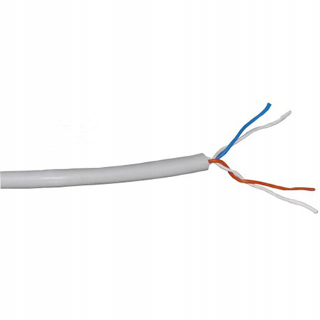 Kabel YTKSY 2x2x0.5mm Telekomunikační Bílý 1m ELEKTROKABEL