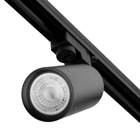 Lampa GU10 Black Track Light pro třífázové koleje