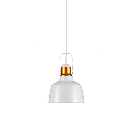 Závěsné svítidlo E27 Bílé stínítko Vintage Loft VT-7422 V-TAC