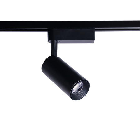 Kolejové světlo PROFIL IRIS LED 20W 3000K Černá lampa pro jednofázové koleje 9005 Nowodvorski