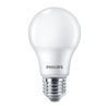 4x LED žárovka E27 A60 8W = 60W 806lm 2700K Teplá bílá PHILIPS
