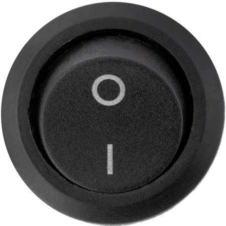 Přepínač kolébkový ON/OFF ,Černá LUMILED