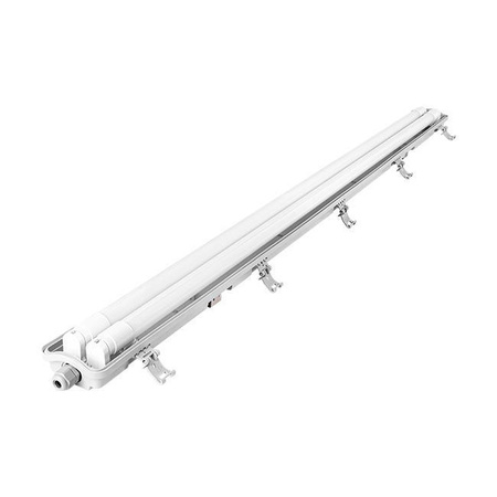 Ohnivzdorné svítidlo 120cm 2xT8 G13 IP65 + LED zářivky 18W 4000K Neutral Masterled