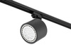 Kolejové bodové svítidlo TONI ES111 stropní svítidlo Pohyblivé černé