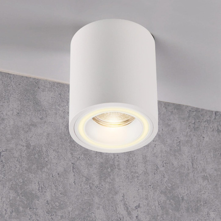 Bodové svítidlo GU10 White FALCO Sanico Goldlux pro povrchovou montáž