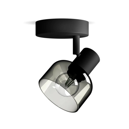 Nástěnné svítidlo E14 LED Black Sleet Philips