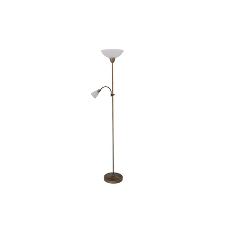 Stojací lampa E27 hnědá Classic Pearl 4019 Rabalux