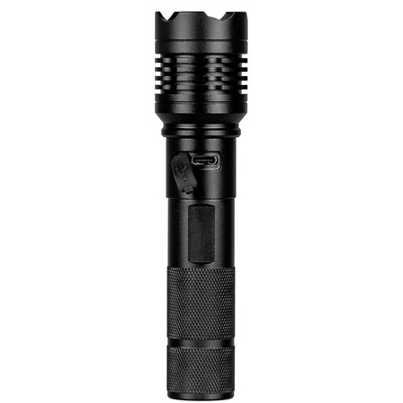Taktická ruční svítilna Výkonná XHP50 800lm ZOOM USB-C VA0116 Vayox