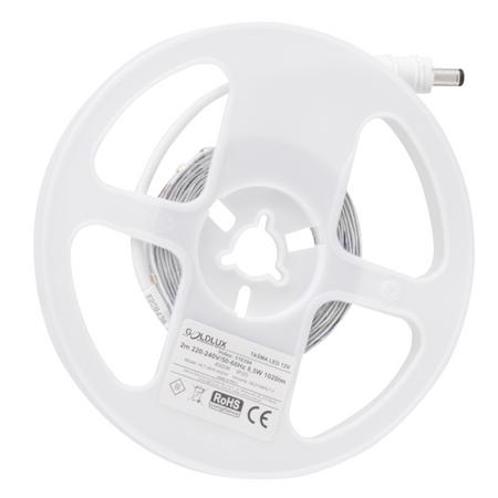 LED pásek se senzorem pohybu a soumraku 8,5 W 1020 lm 4000K neutrální 220-240 V bílý 2 m Sanico Goldlux