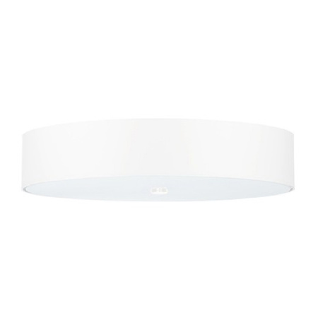 Stropní svítidlo LED SKALA 5xE27 Kulaté svítidlo 60cm Bílá SOLLUX