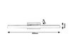 Nástěnné svítidlo LED do koupelny nad zrcadlo 13W 1120lm 4000K Chrome IP44 Moderní Bastian 5781 Rabalux