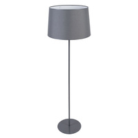 MAJA GRAY Stojací stojací lampa Stínidlo Graphite Classic E27 2918 TK Lighting