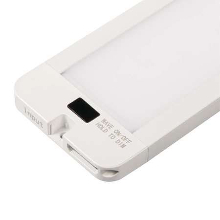 Lineární světlo LED pod skříňku 9W 1200lm CCT obdélníkové bílé stmívatelné Daxa-M-Ir Kanlux