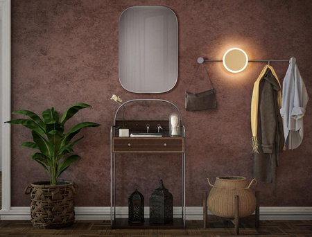 LED stropní nástěnné svítidlo Povrchová nástěnná lampa 12W 700lm CCT Dekorativní šedá Perchero Ledvance