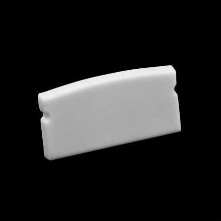 Povrchový Hliníkový Profil pro LED KM36, Stříbrný 1m + Mléčná Krytka + Záslepky LUMILED