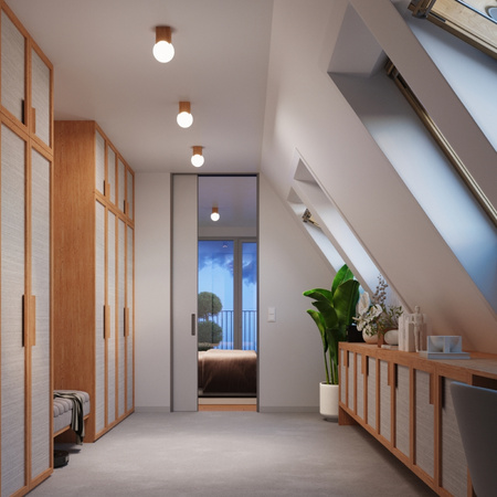 Zapuštěné stropní svítidlo G9 Natural Wood White Solis Peach Puff SL.1407 Sollux