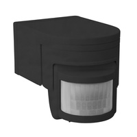 Přisazený PIR pohybový senzor SLICK JQ Black 1200VA IP44 Kanlux