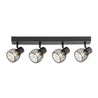 Nástěnné svítidlo LED stropní SPOT Spotlight E14 Black Industrial Aberama Rabalux