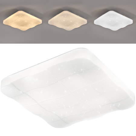 LED stropní svítidlo Polaris B045 72W 4320lm 2700-6500K 43cm GOLDLUX (Polux) + dálkové ovládání