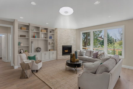 LED stropní koupelnový plafón 24W 3000-6500K White Round Diamond 39cm + dálkové ovládání