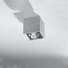 Svítidlo pro povrchovou montáž VALDE 140 GU10 Spot Cube Industrial Grey SOLLUX