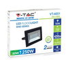 Reflektor LED 50W 4250lm 4000K IP65 Black SMD VT-4051B V-TAC