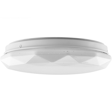 Plafond LED povrchová montáž 12W IP44 Round GLORY 2 DIAMENT 26cm LUMILED