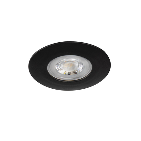 LED svítidlo pod omítku 4,8W 420lm 4000K Neutrální 36° Kulaté černé FIZU Kanlux